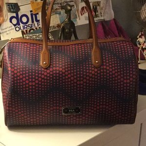 Ralph Lauren blue and red bag